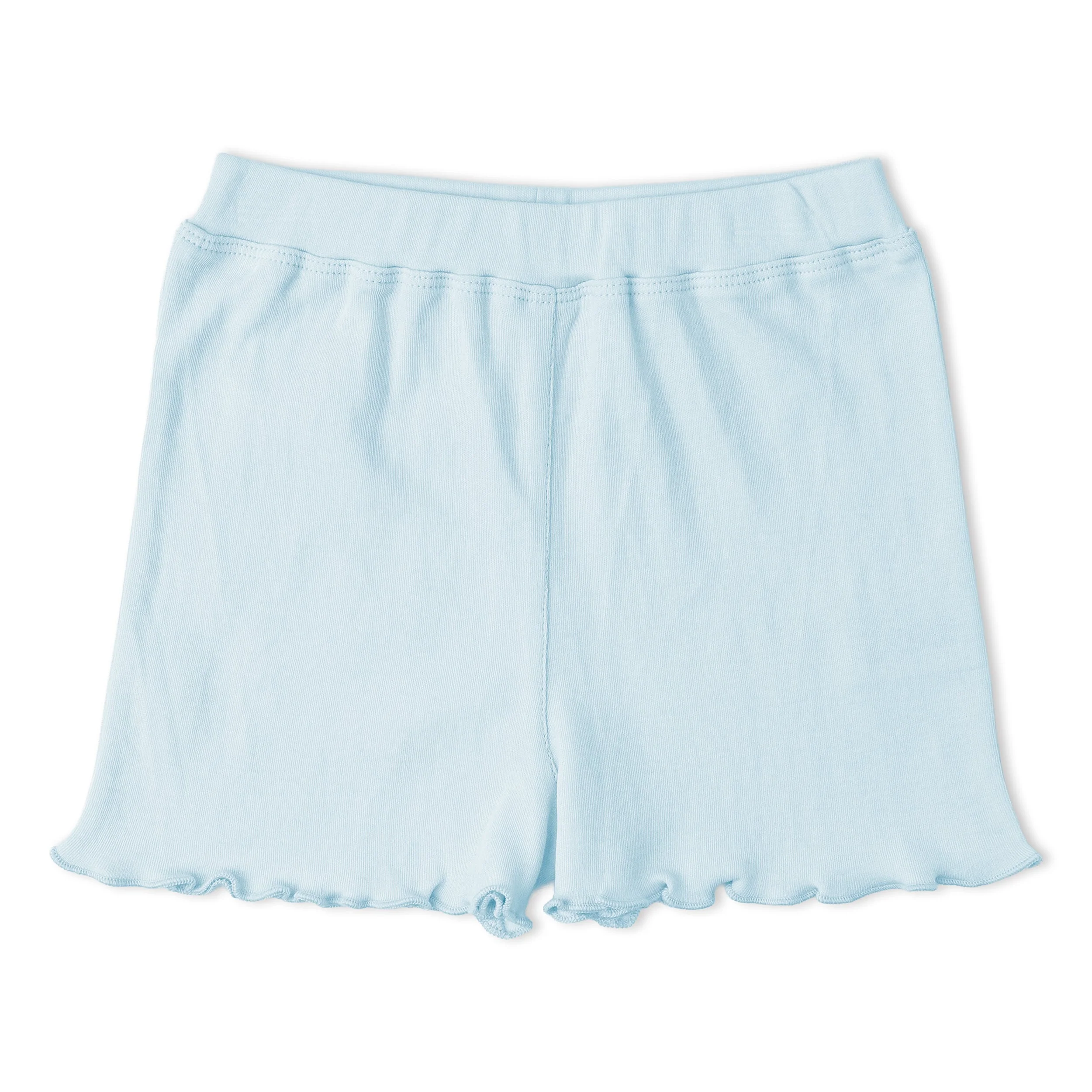 Organic Sleeveless Flutter Top & Shorts Set - Lobster - Image 6