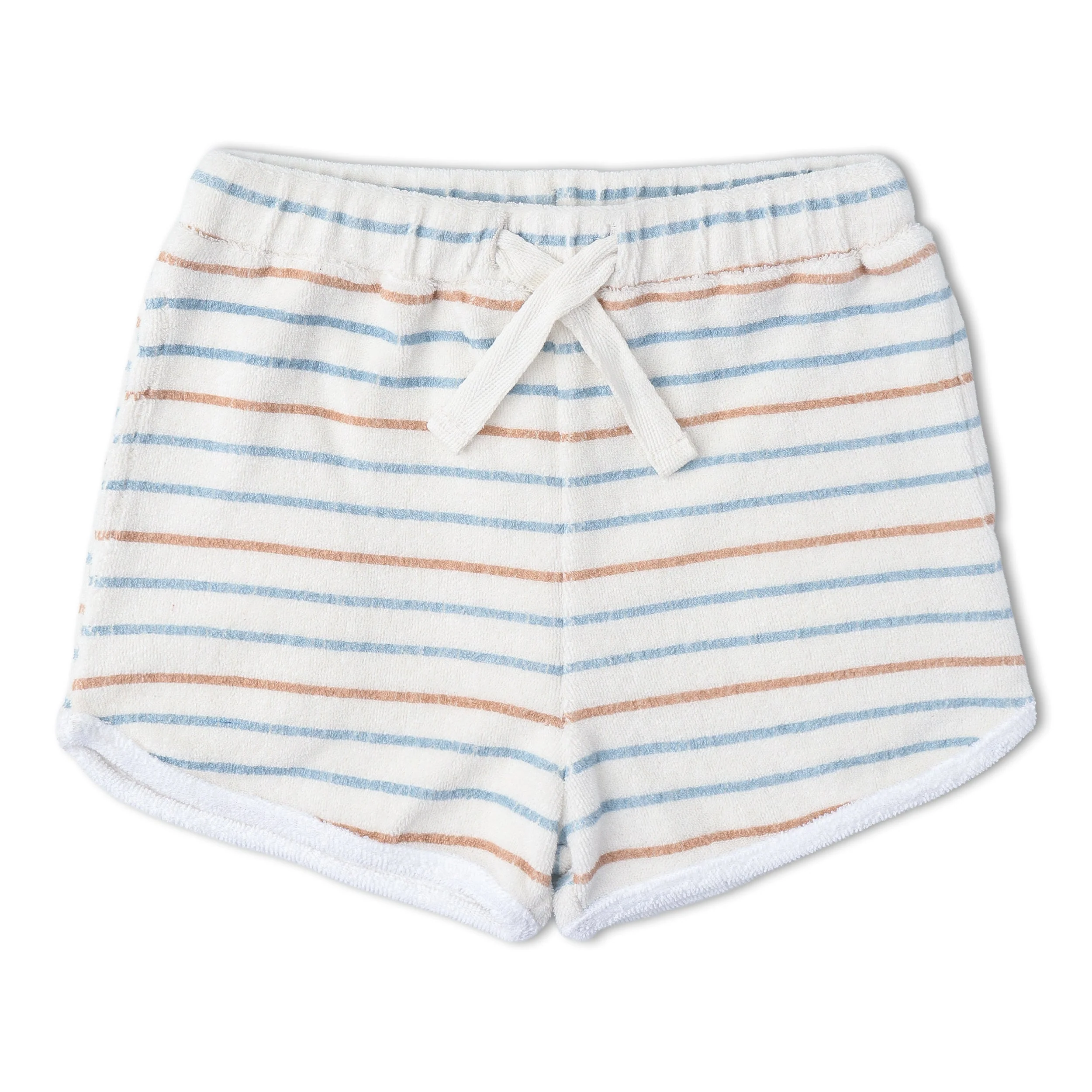 Organic Sleeveless Tee & Shorts Set - Cabana Stripes - Image 6