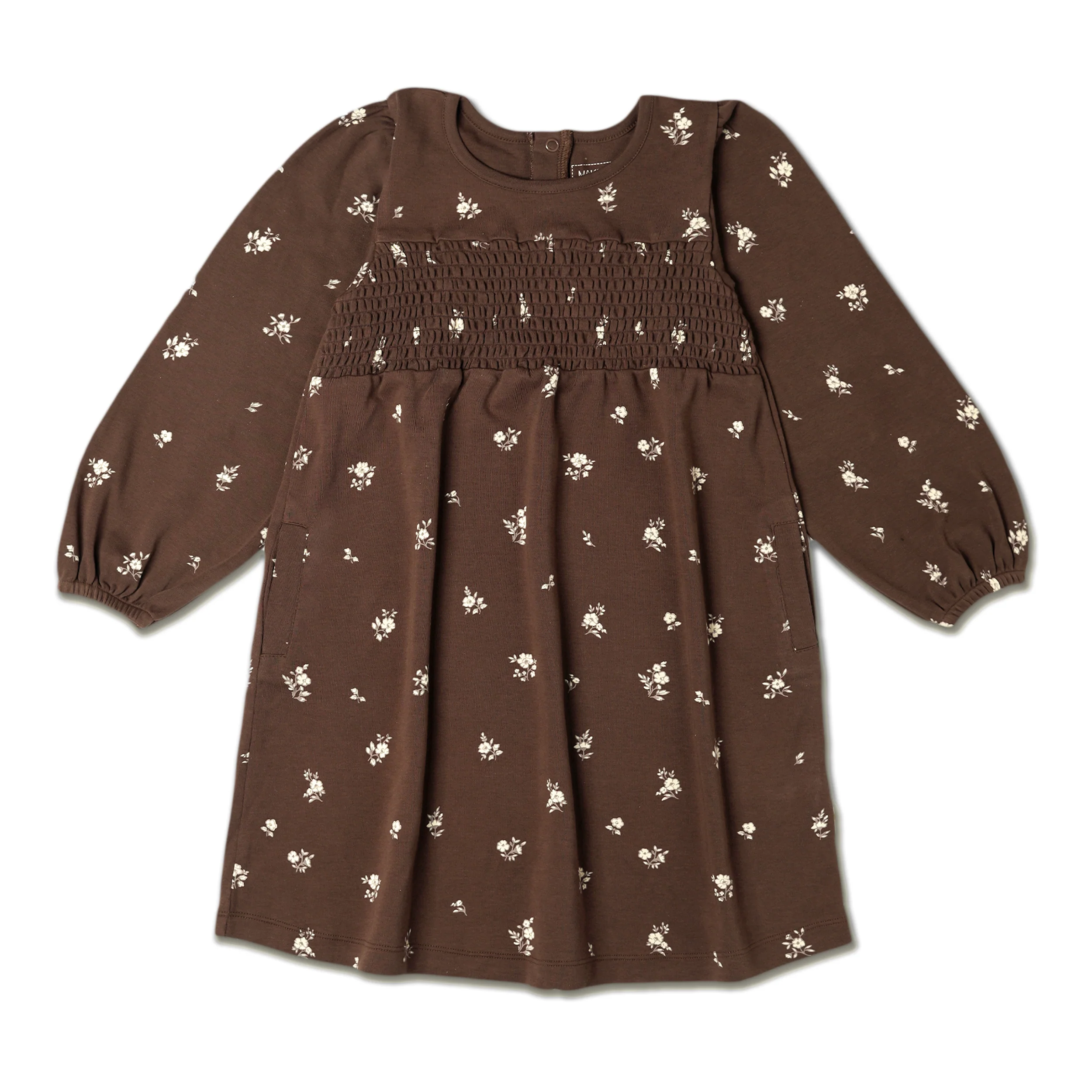 Organic Smocked Sundress - Birch - Image 2