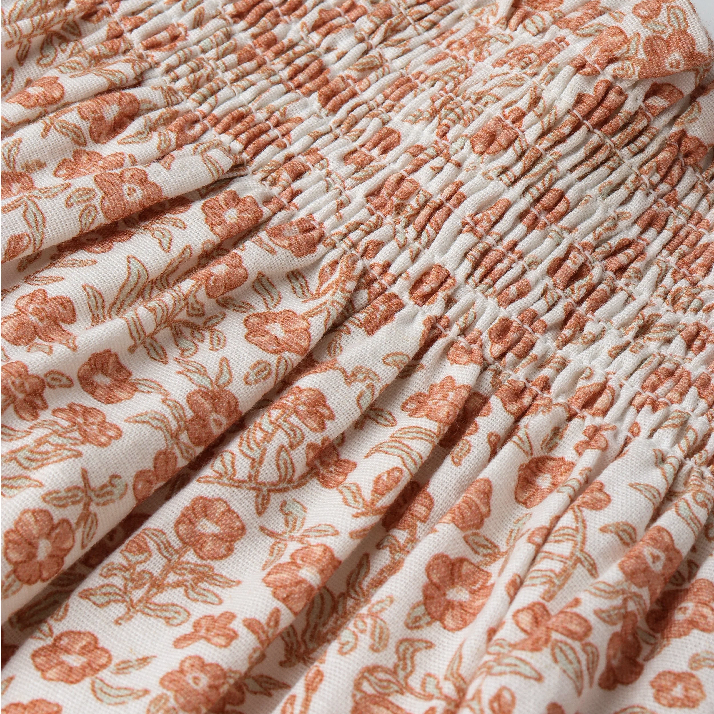 Organic Smocked Sundress - Sienna - Image 5