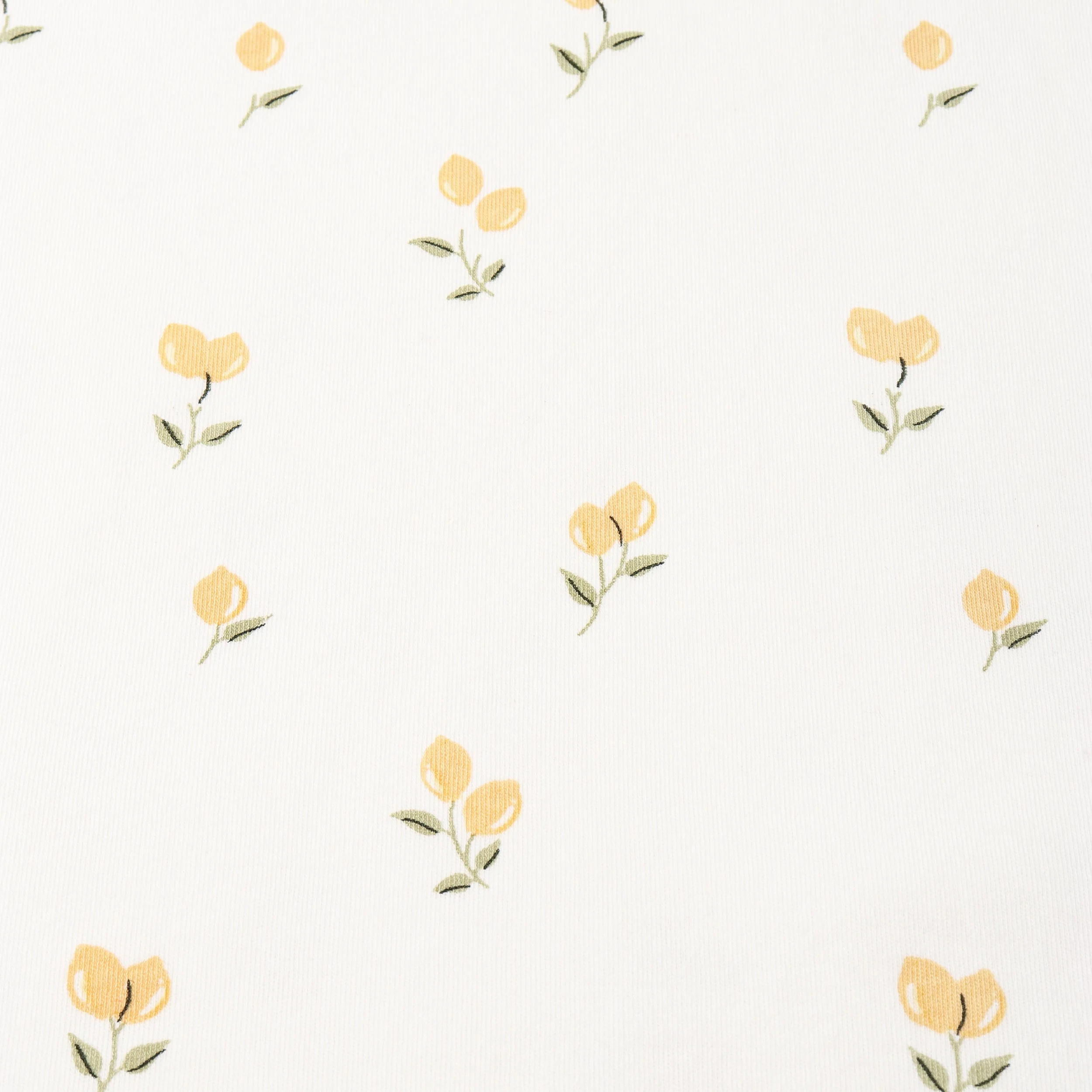 Organic Swaddle Blanket & Hat Set - Lemons - Image 7