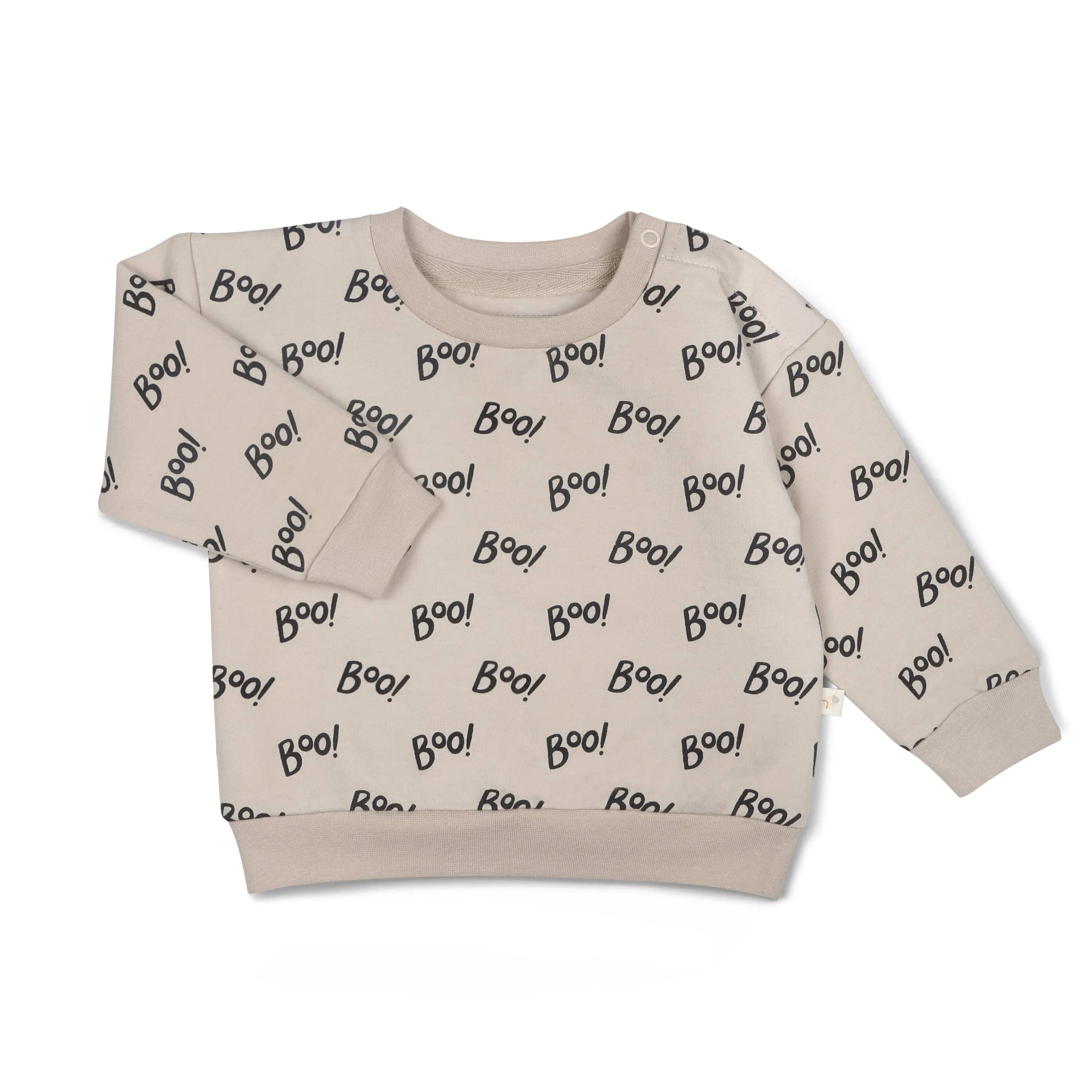 Organic Fleece Sweatshirt - Boo - Image 4