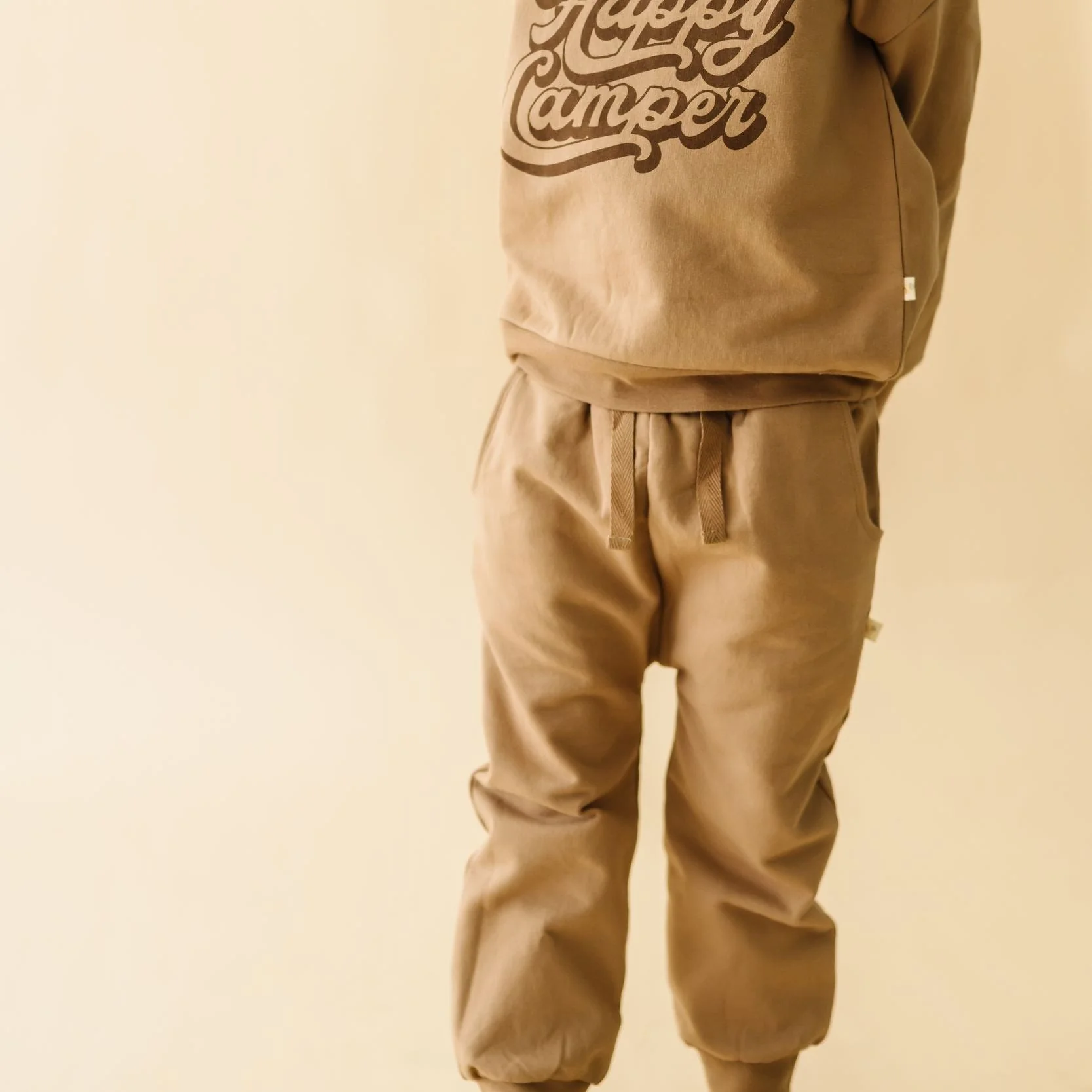 Organic Fleece Sweatshirt - Happy Camper - Image 3