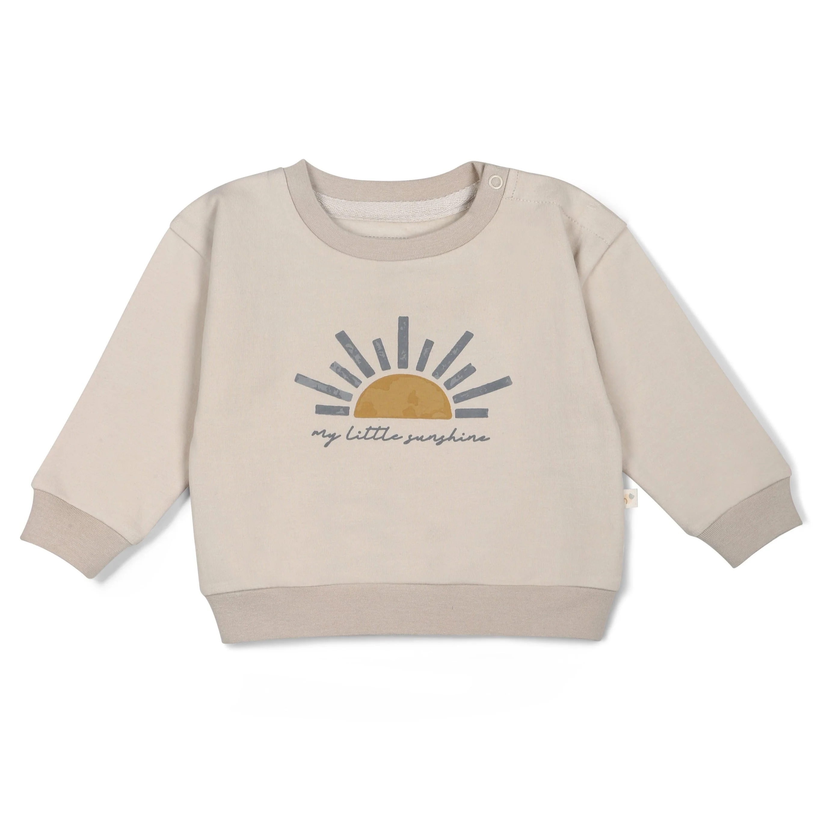 Organic Fleece Sweatshirt - My Little Sunshine - Image 2