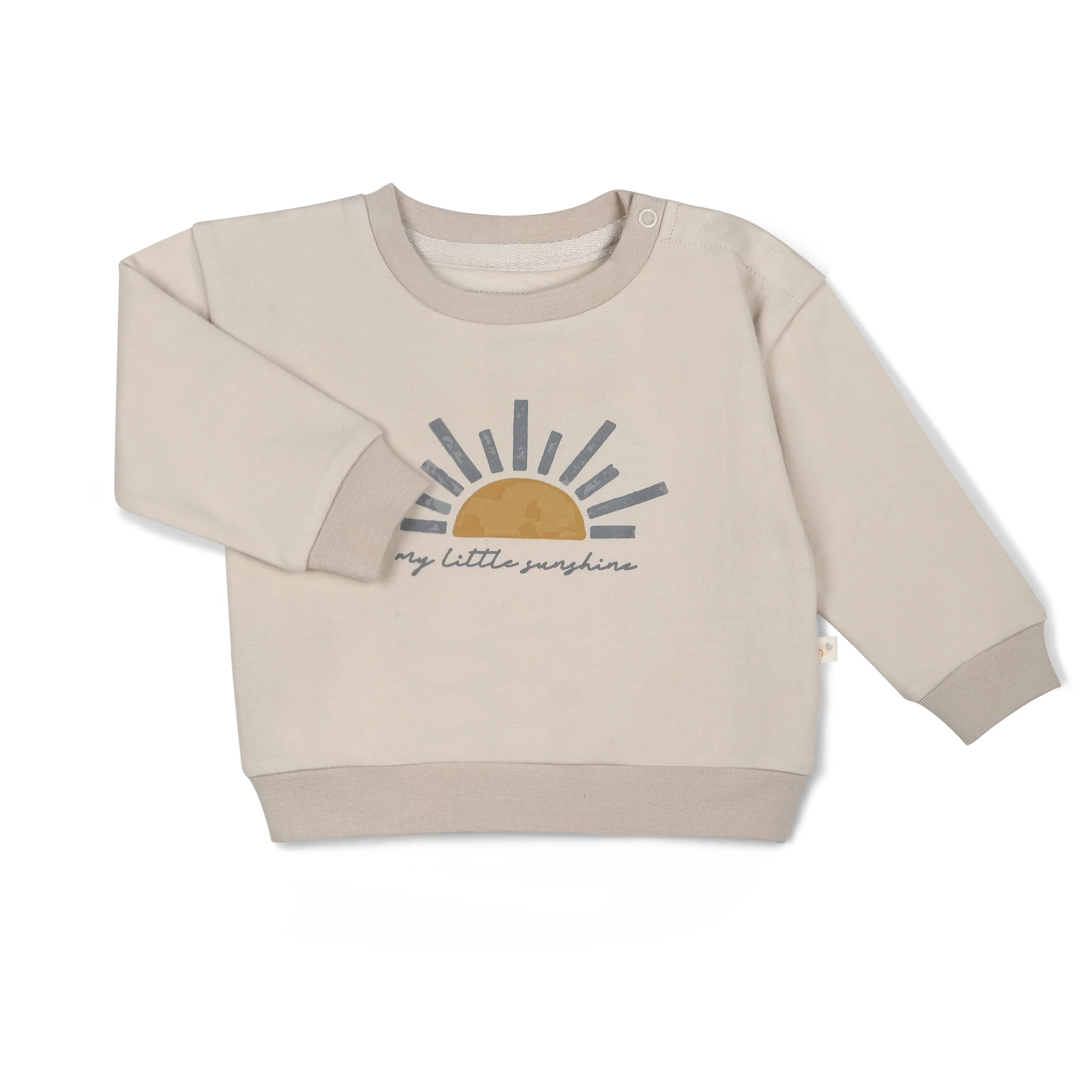 Organic Fleece Sweatshirt - My Little Sunshine - Image 4