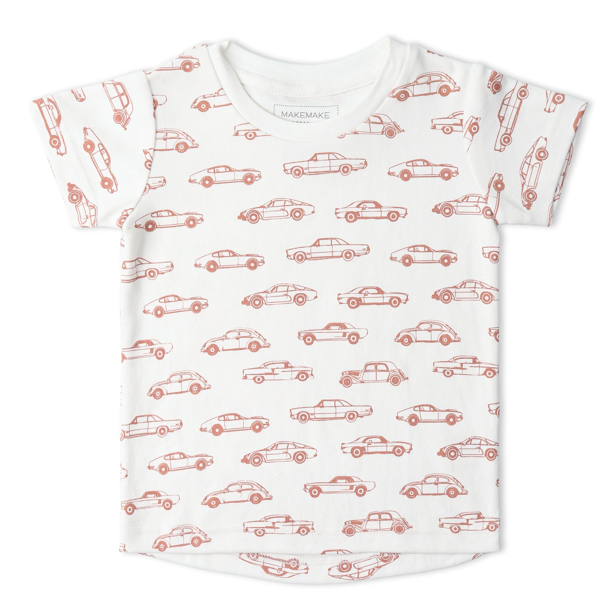 Organic Tee & Shorts Set - Cars - Image 4