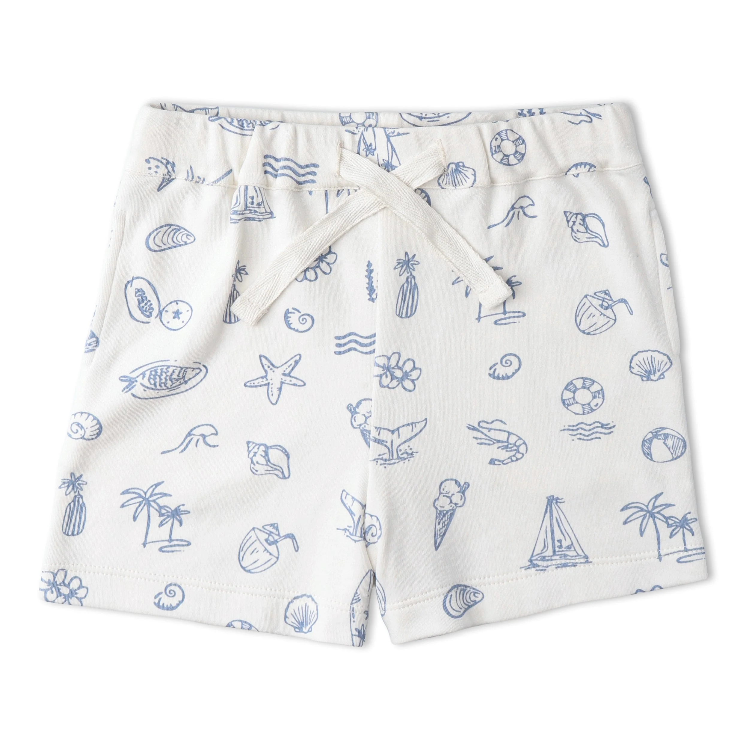 Organic Tee & Shorts Set - Coastal - Image 7