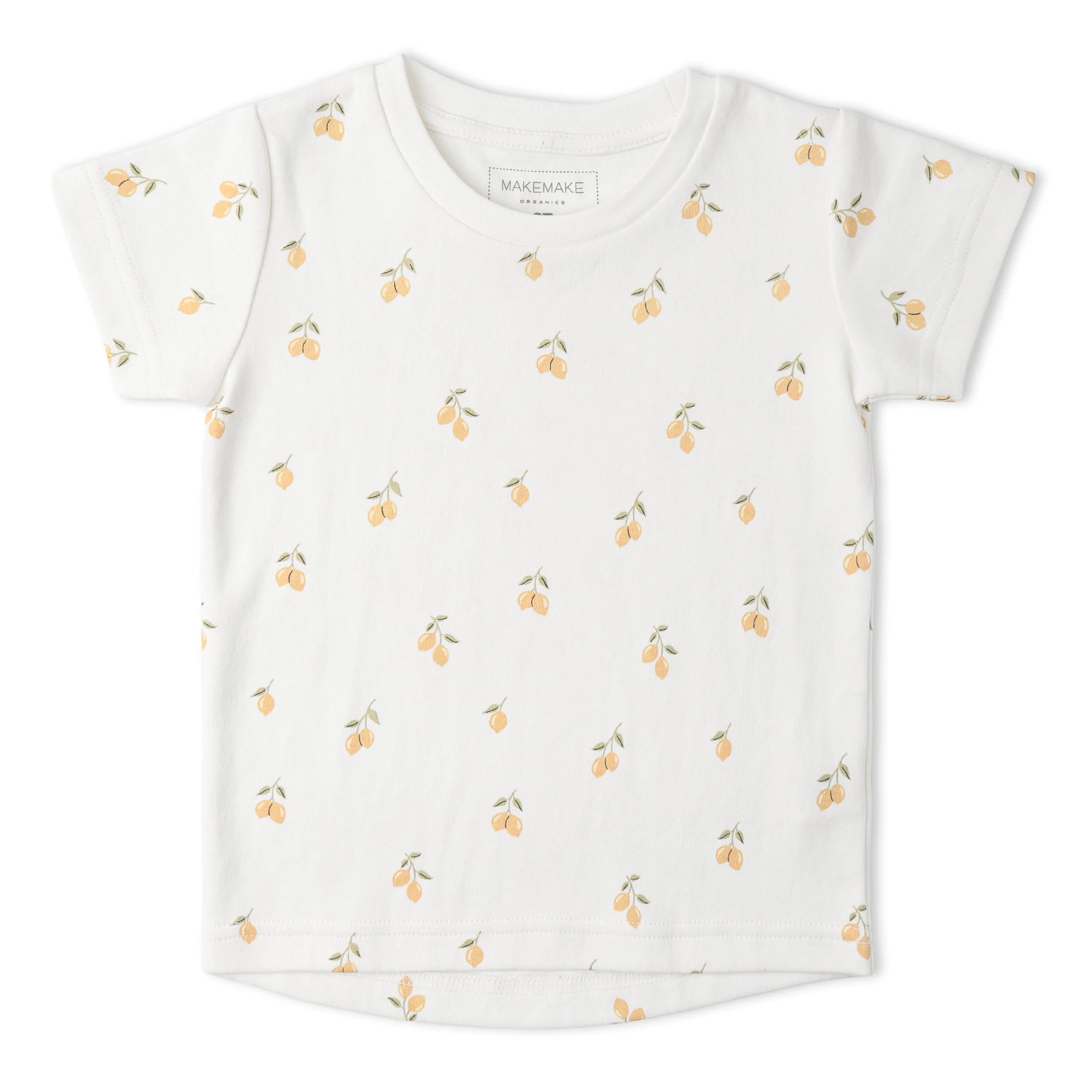 Organic Tee & Shorts Set - Lemons - Image 4