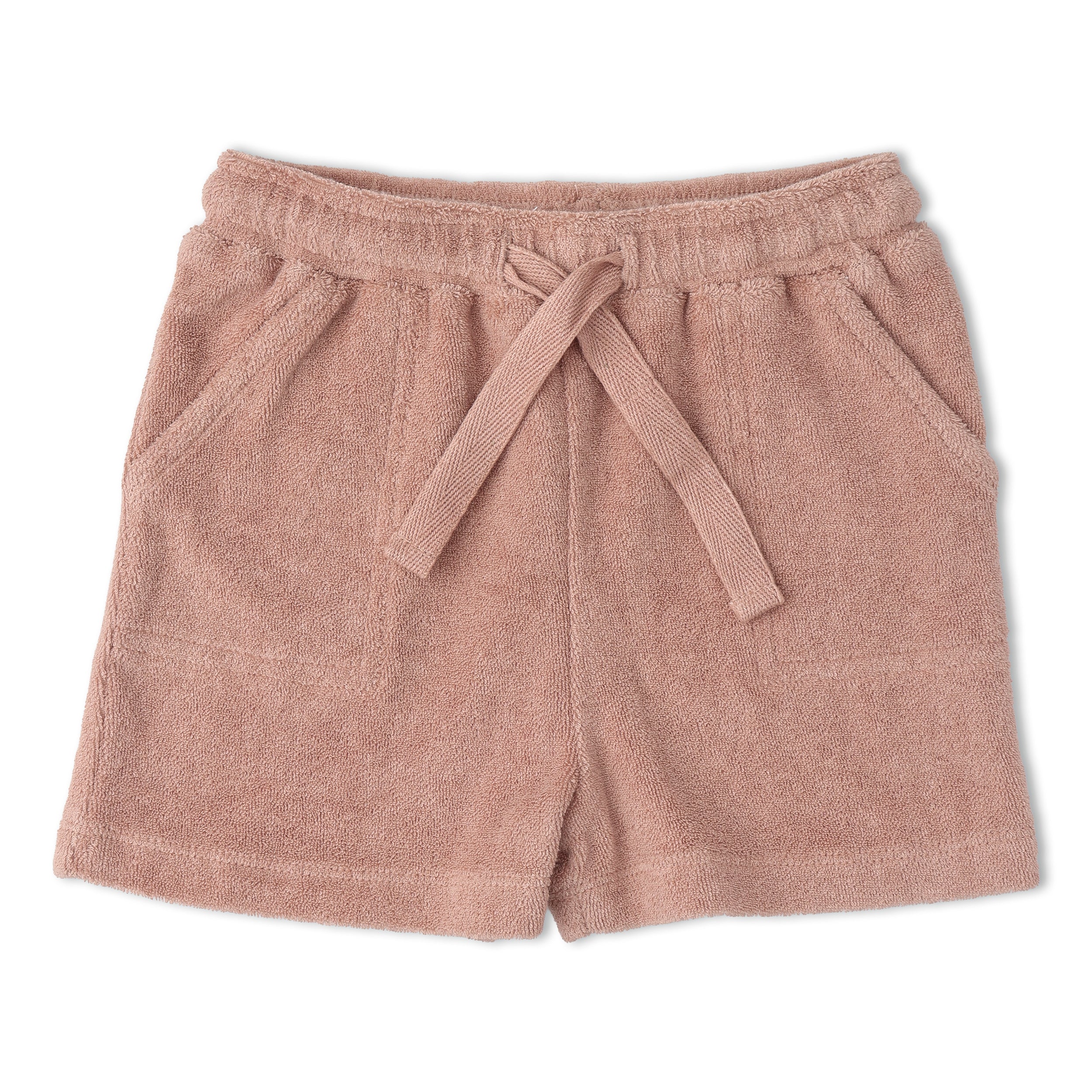 Organic Terry Tee & Shorts Set - Clay - Image 5