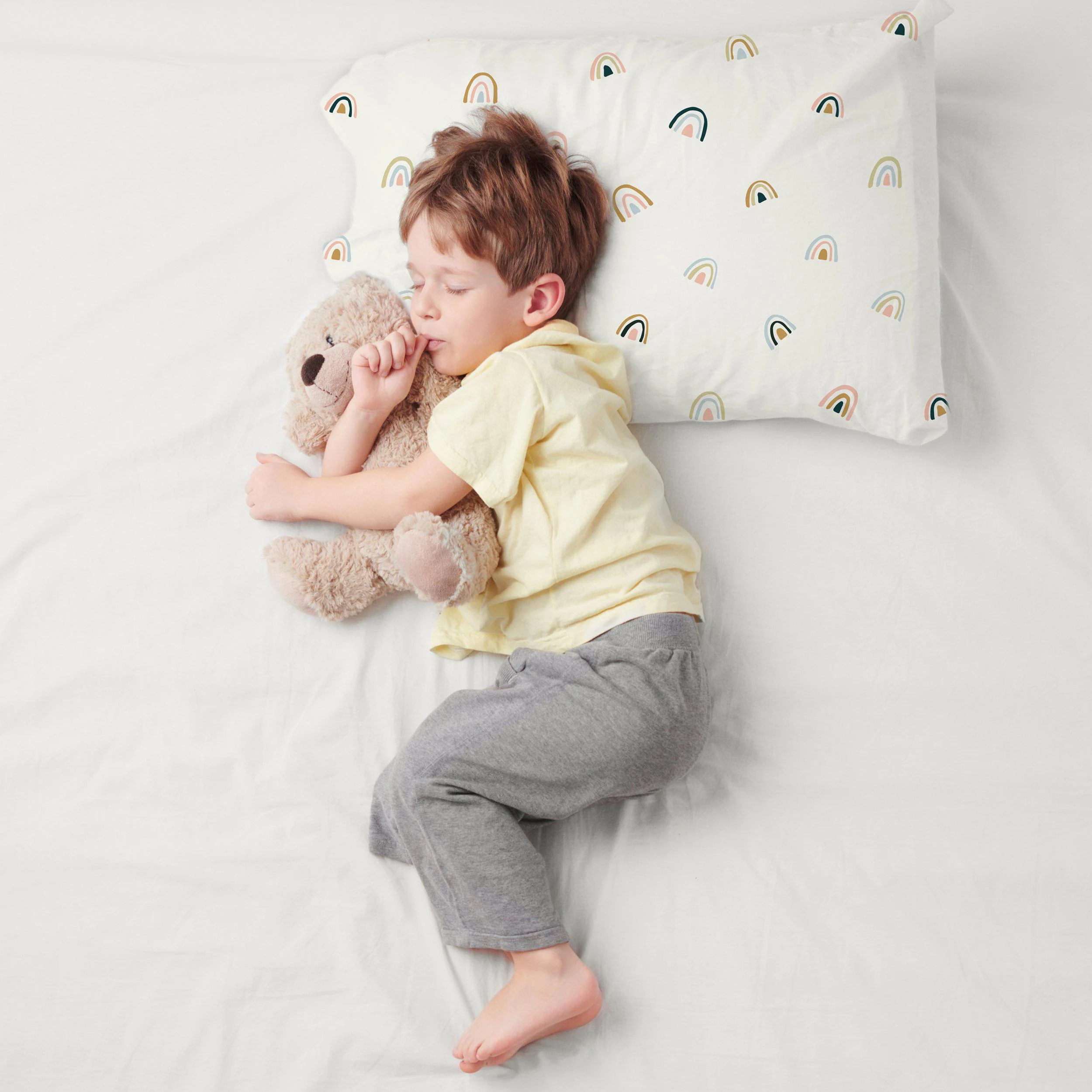 Organic Toddler Pillowcase - Rainbow - Image 5