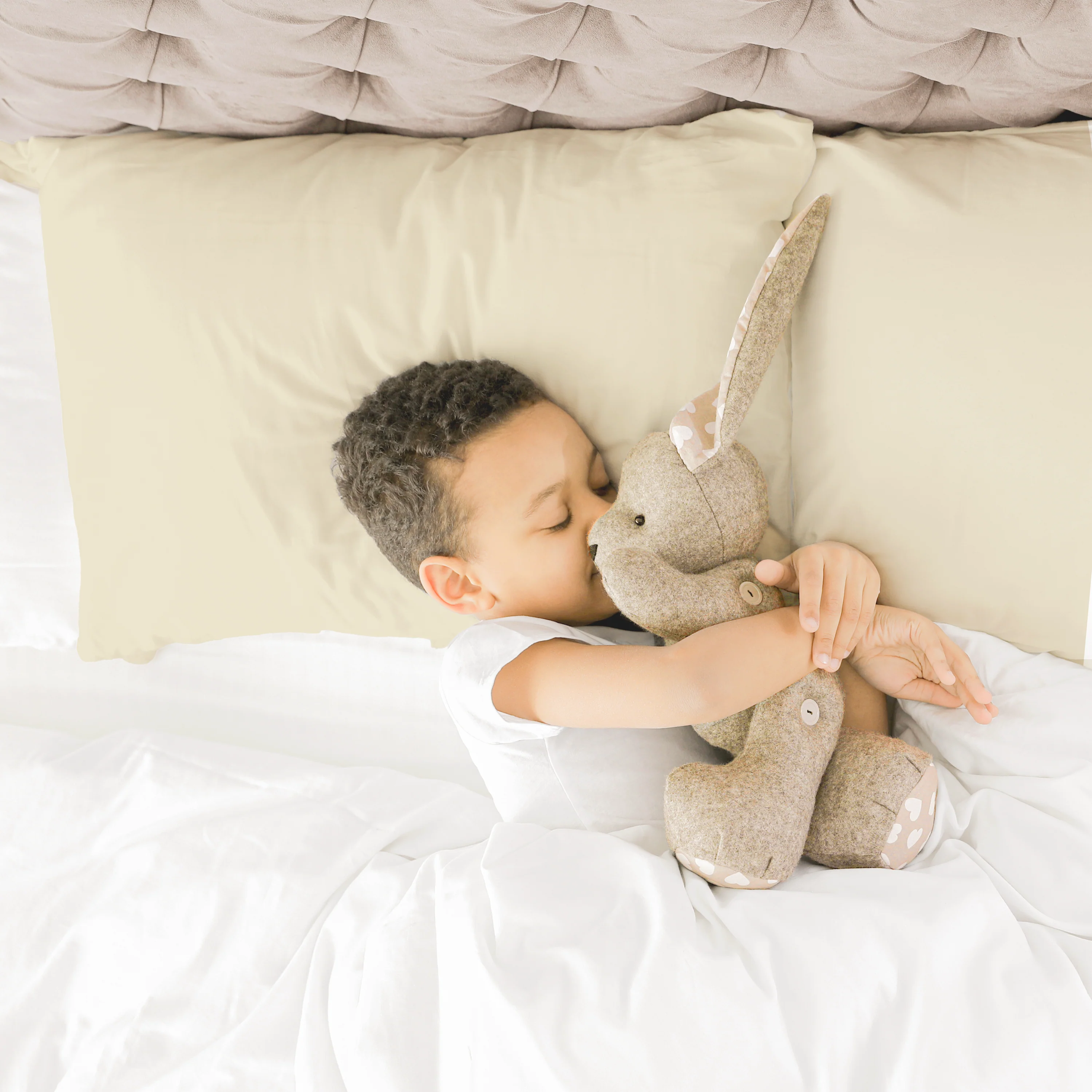 Organic Toddler Pillowcase - Oat - Image 2