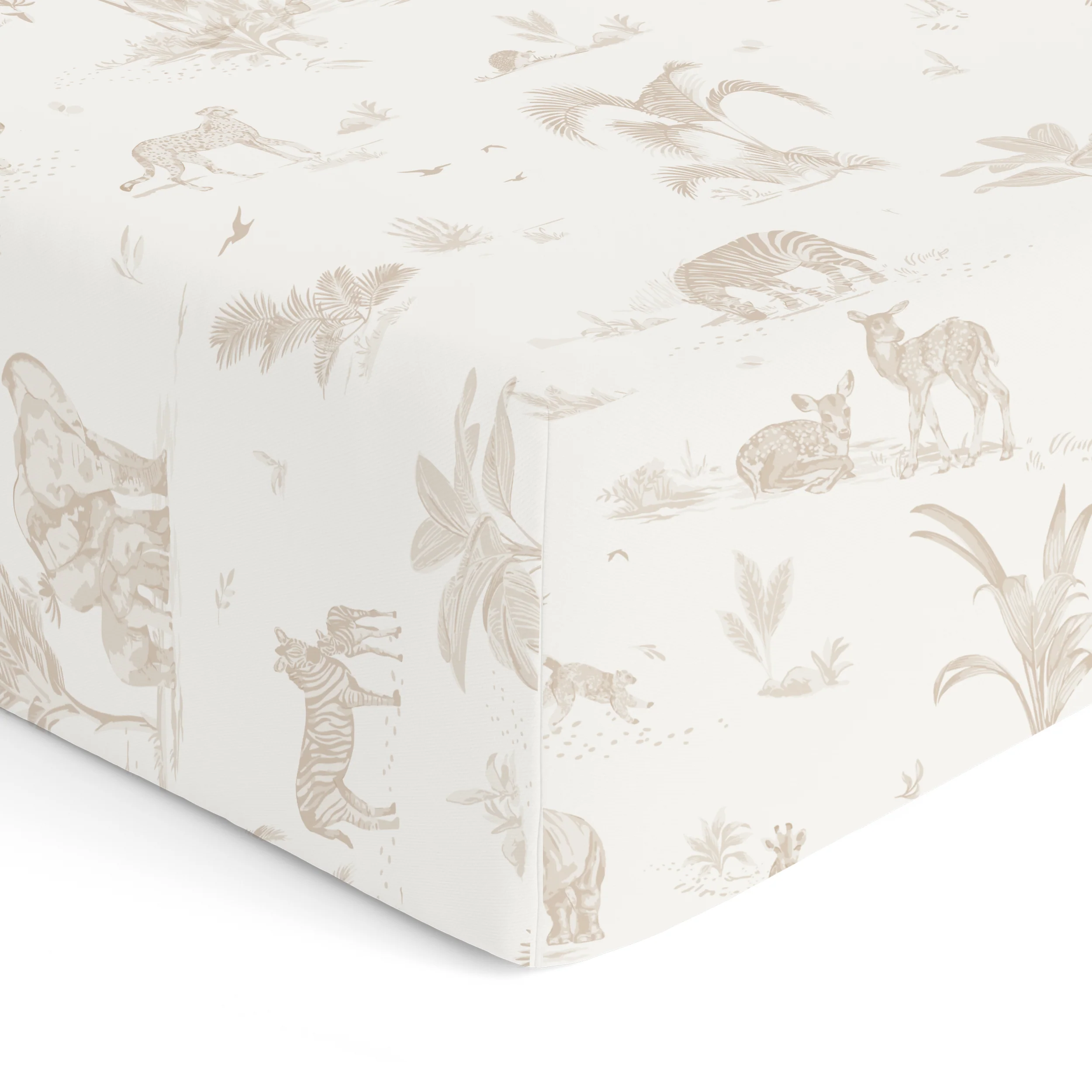 Organic Crib Sheet - Safari - Image 5