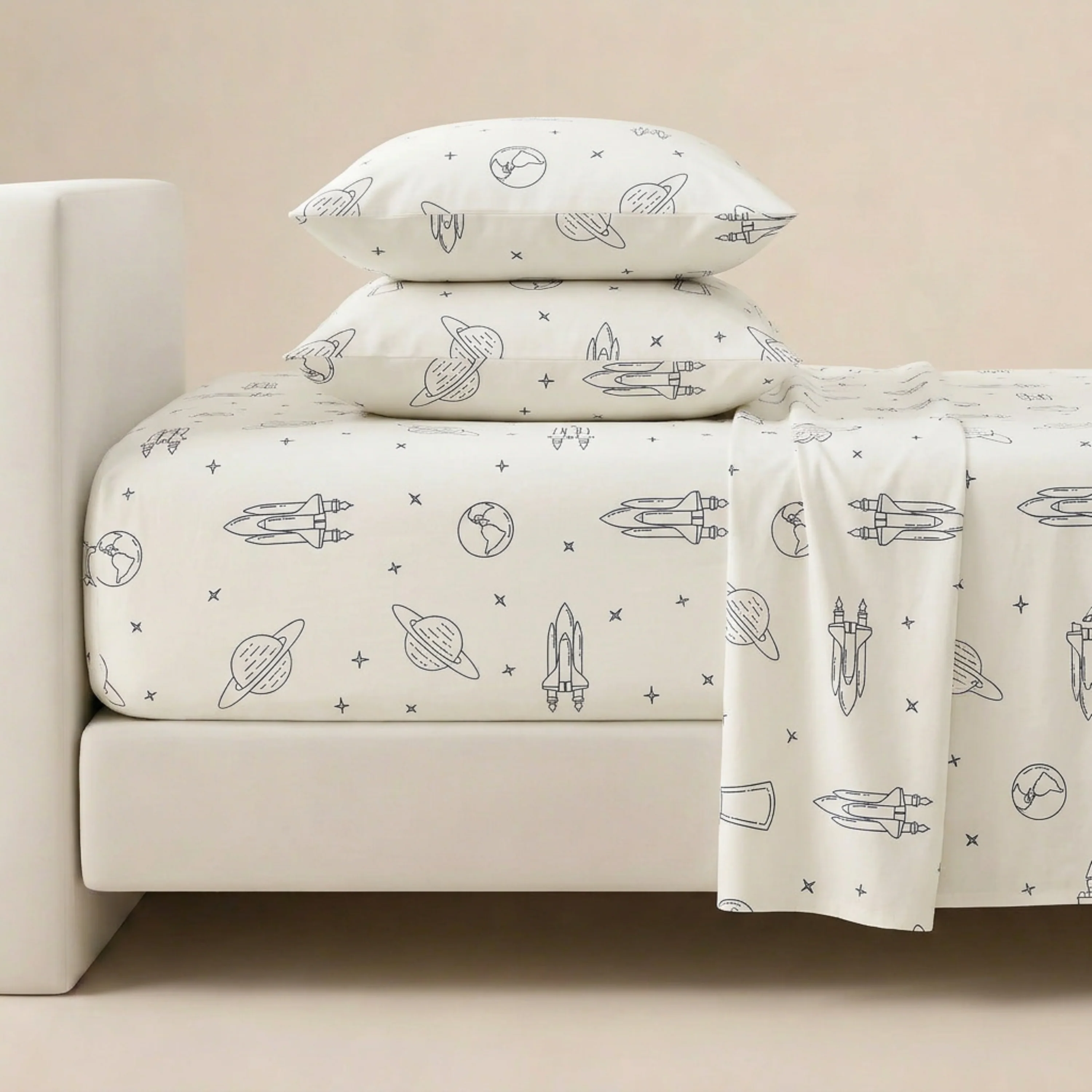 Organic Cotton Sheet Set - Astro - Image 6