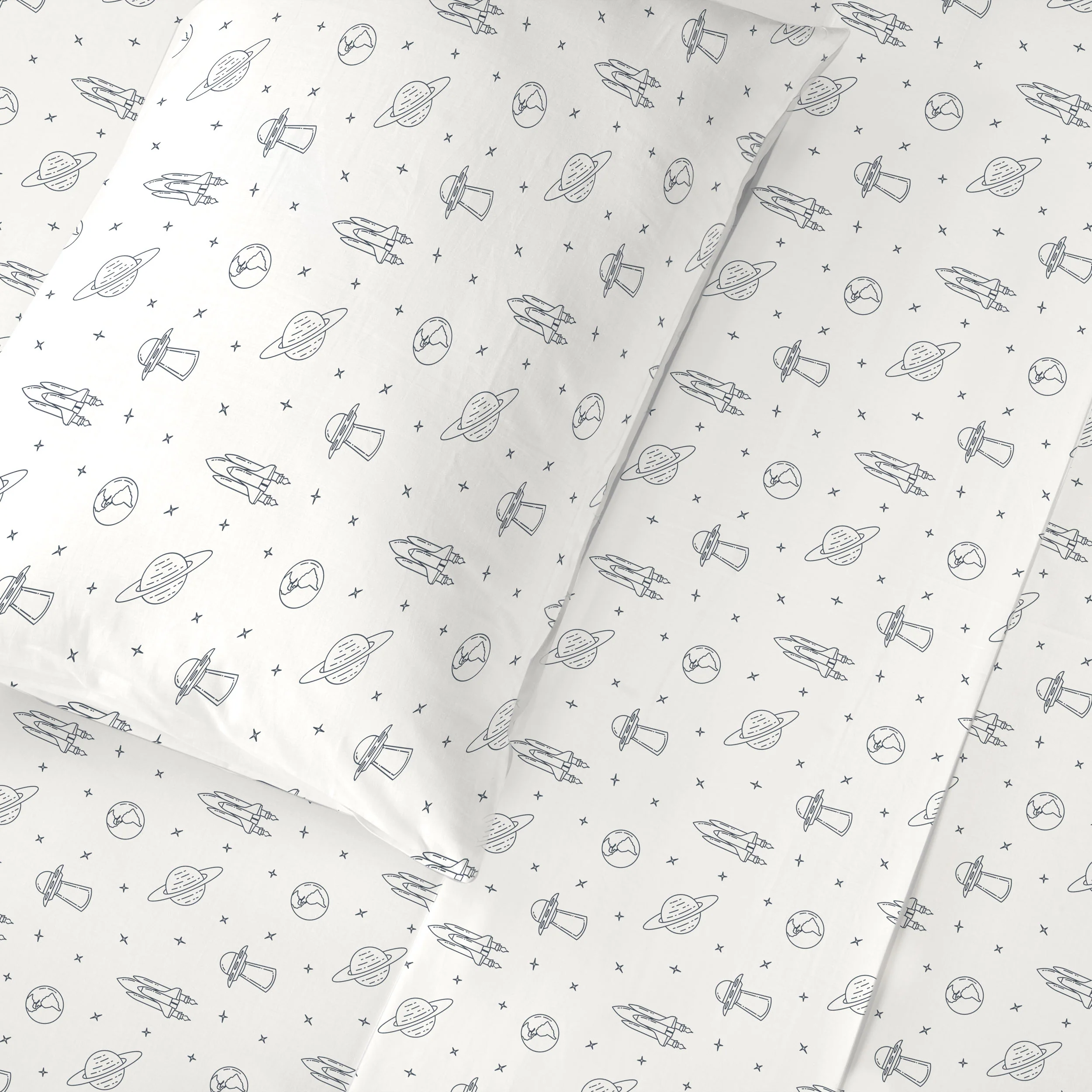 Organic Cotton Sheet Set - Astro - Image 7