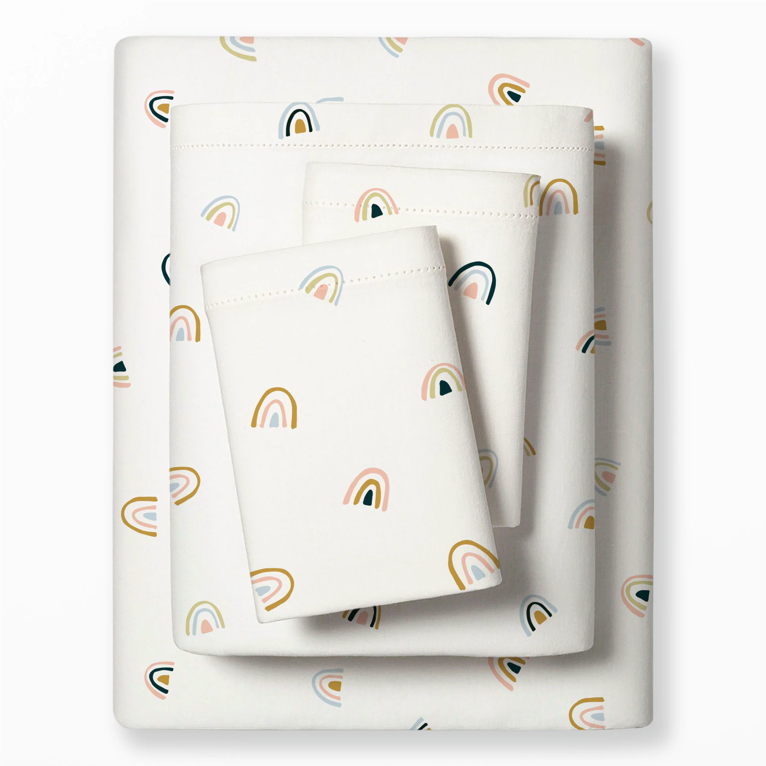 Organic Cotton Sheet Set - Rainbow