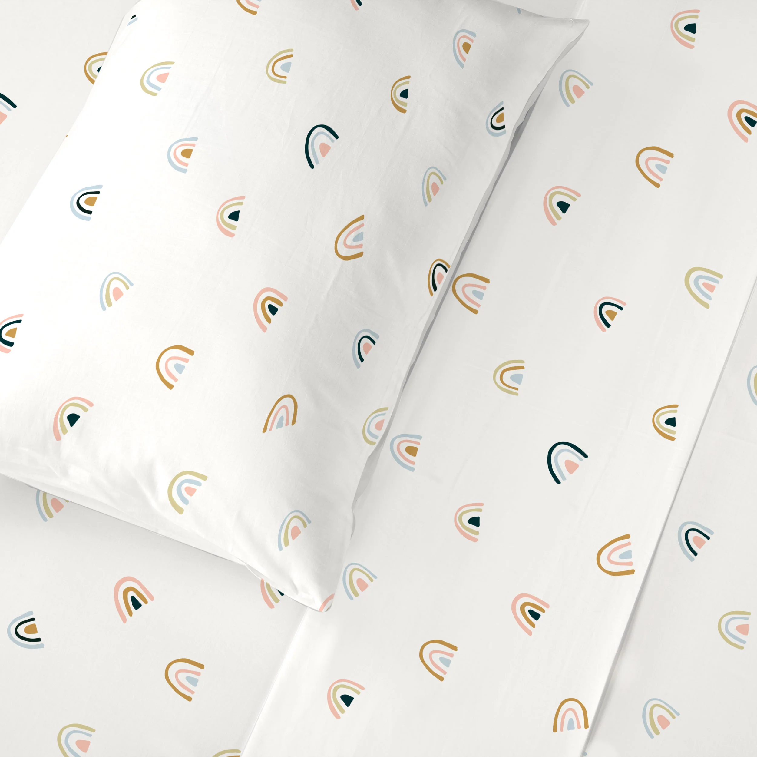 Organic Cotton Sheet Set - Rainbow - Image 5